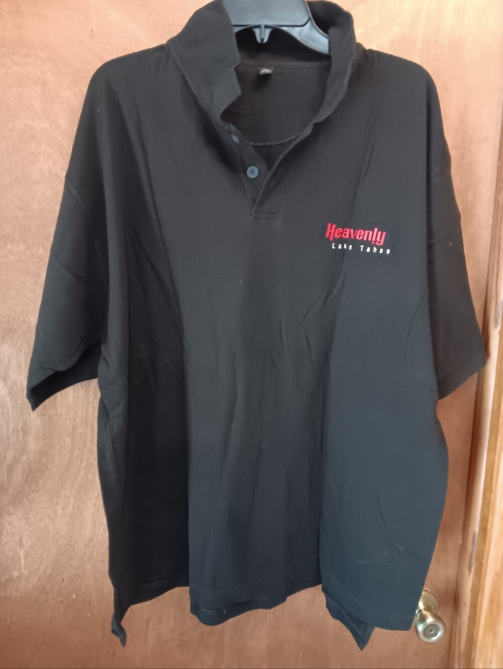 Mens Black Polo Shirt